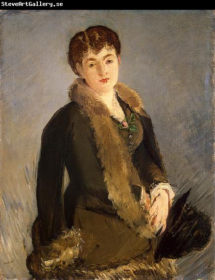 Edouard Manet Isabelle Lemonnier le Chapeau a la Main